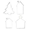 Christmas Village Cookie Cutter Set Book Box - Joy to the World - Image 2