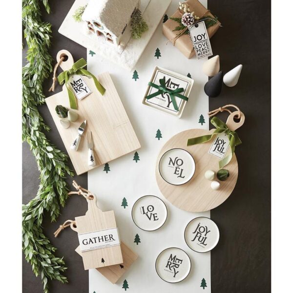 Ceramic Napkin Tray + Napkins - Merry Christmas 365 0209 4