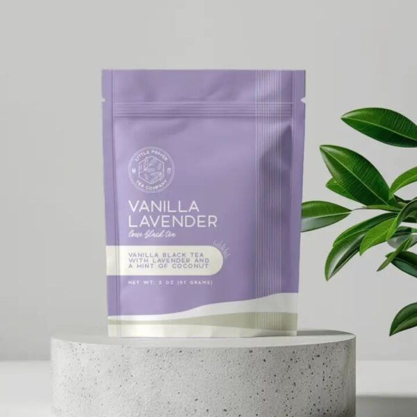 Vanilla Lavender Loose Leaf Black Tea - Dessert Tea 450 1132 0