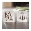 Mini Lucite Block - Merry Christmas - Image 2