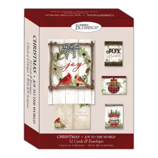 Joy to the World, Box of 12 Assorted Christmas Cards 540 0437 0