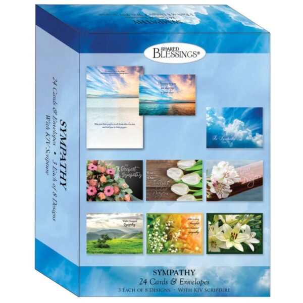 Expressions of Sympathy Assort - Assorted Sympathy Cards, Box of 24 540 0438 0