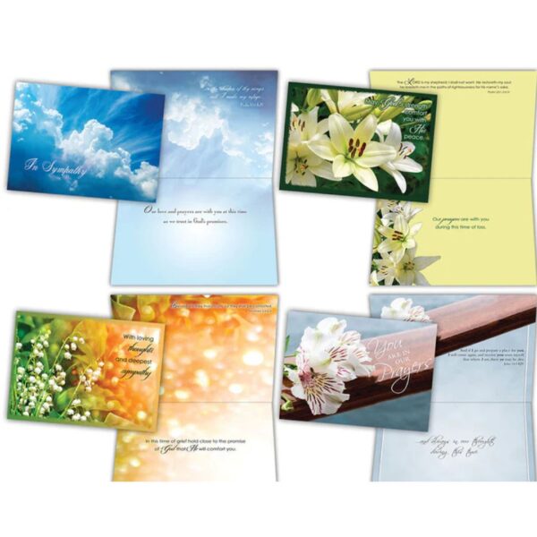 Expressions of Sympathy Assort - Assorted Sympathy Cards, Box of 24 540 0438 1