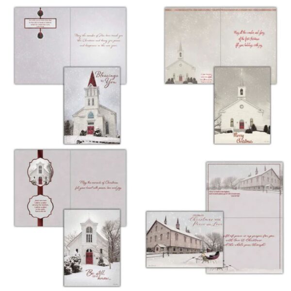 Boxed Christmas Cards -Christmas Peace, KJV 12 Cards and Envelopes 540 0439 1