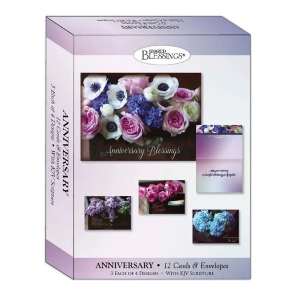 Boxed Anniversary Cards - Anniversary Blessings 540 0447 0