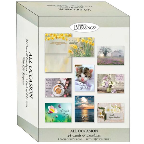 All Occasion Large Assortment - Variety Assortment Cards, Box of 24 540 0470 0