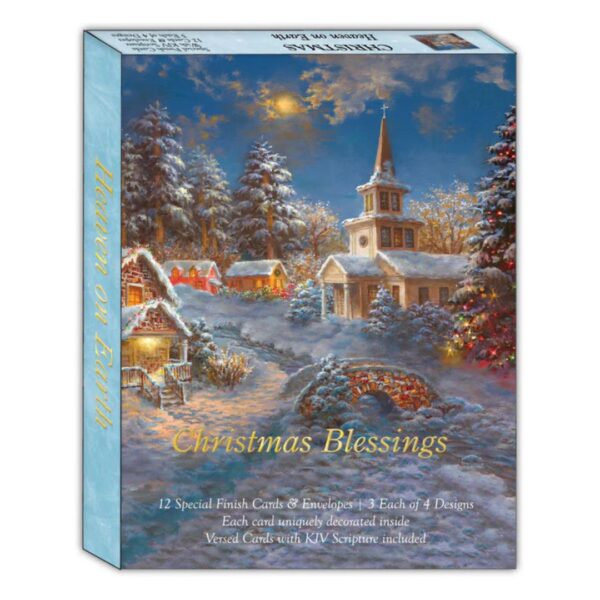 Assorted Boxed Christmas Cards - Heaven on Earth 540 0478 0