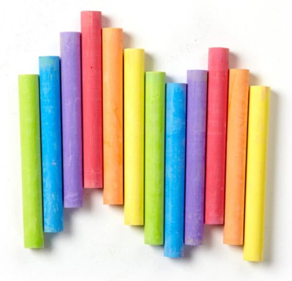 Chalk Coloured 12 pc 608 0011 1