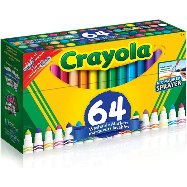 Washable Markers 64 Count 608 0080 0