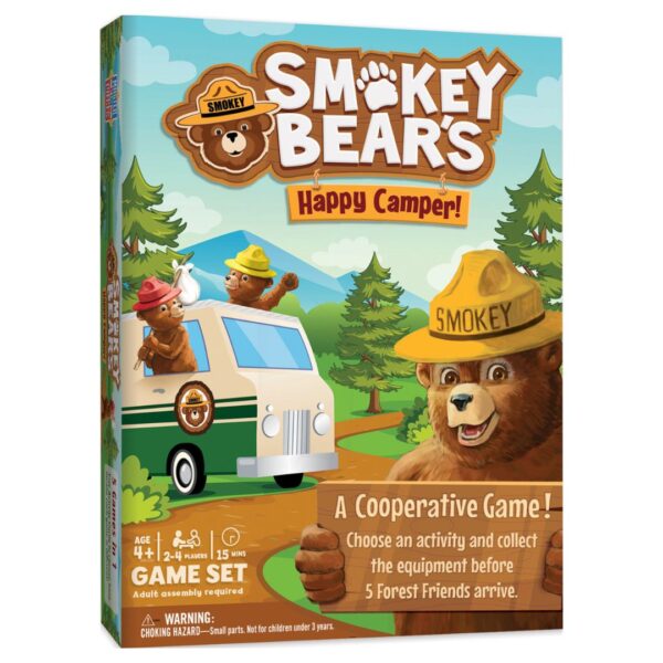 Smokey Bear Happy Camper Coop Game 650 0211 0