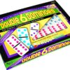 Double 6 Color Dot Dominoes