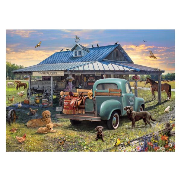 1000 Pc Puzzle - Trading Post 654 0684 0