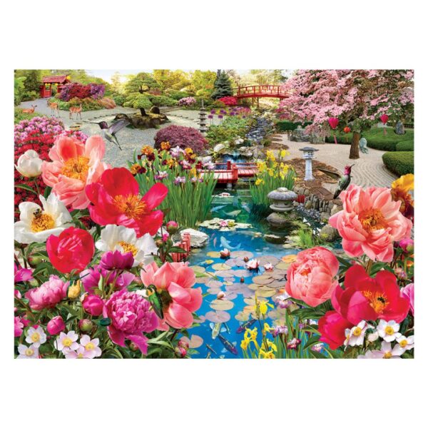 1000 Pc Puzzle - Japanese Garden 654 0685 0