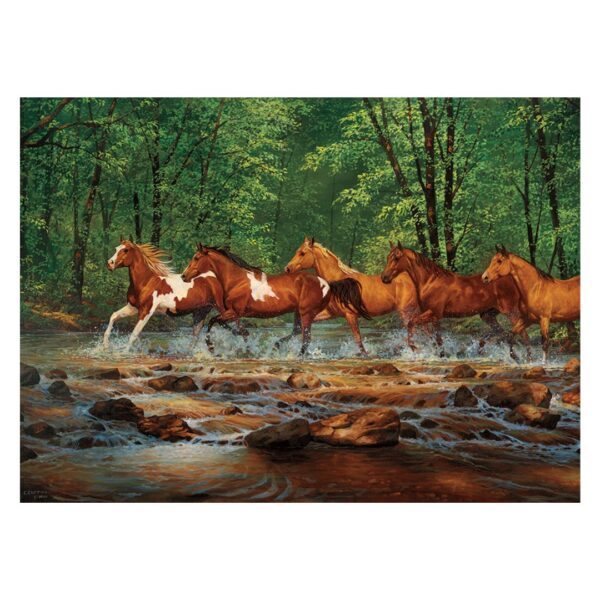 1000 Pc Puzzle - Spring Creek Run 654 0688 0