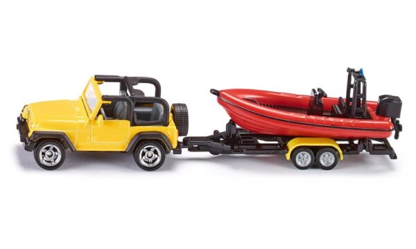 Jeep with Boat 663 0486 0