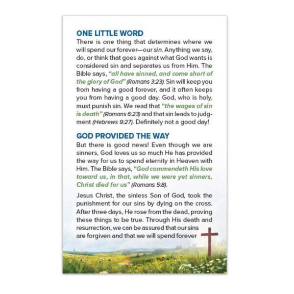 Tract: Have A Good Day NKJV 100pk - Image 3