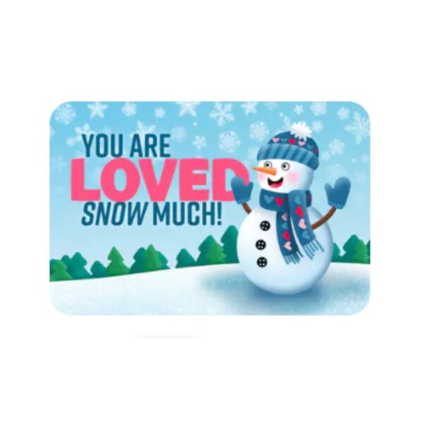 Tract: You Are Loved Snow Much! NKJV 50pk