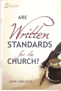 Image of Are Written Standards for Church?