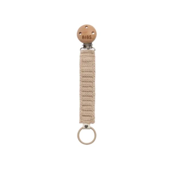 Pacifier Clip Knitted - Vanilla 300 1146 0