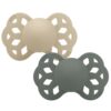 Bibs Pacifier Infinity Anatomical 0-6 Months - Vanilla/Pine