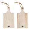 Mini Paulownia Wood Boards - Let It Snow - Set of 2 - Image 2
