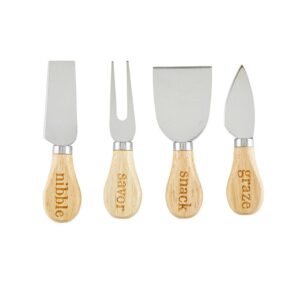 Image of Face to Face Cheese Knives Book Box – Charcuterie Cheese Knives