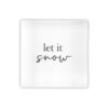 Face To Face Lucite Block - Let it Snow