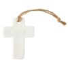 Face to Face Ceramic Ornament - Cross - Peace - Image 2