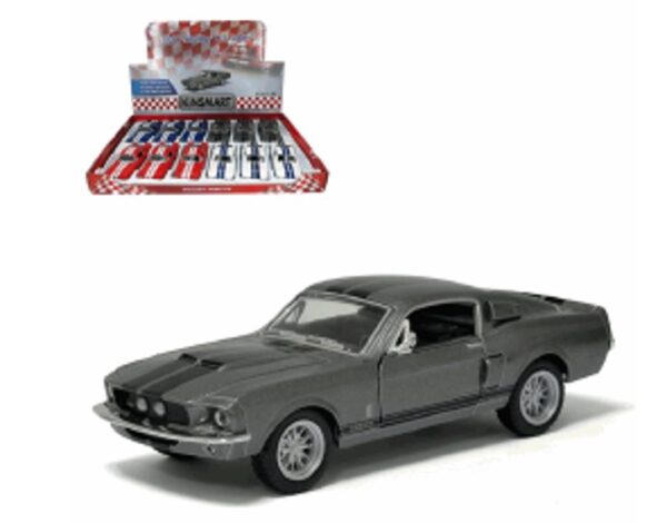 1:43 Grey 1967 Shelby GT500 Racing Car