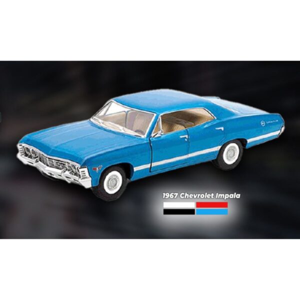 1:43 Blue 1967 Chevrolet Impala City Car 660 3952 0