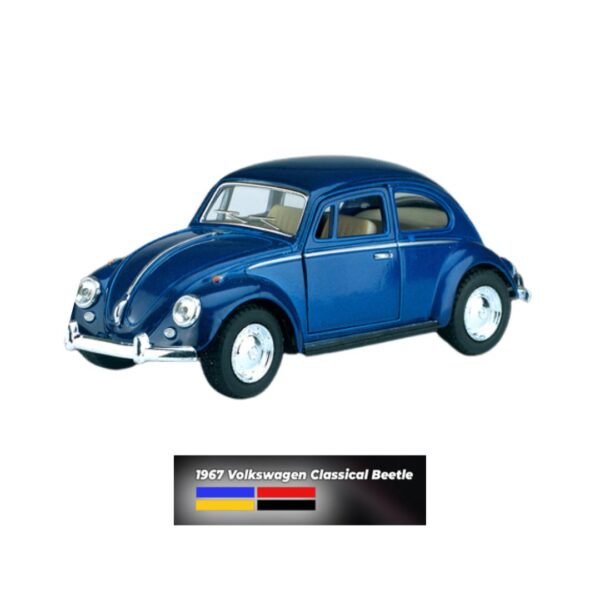 1:43 Yellow 1967 Volkswagen Classical Beetle