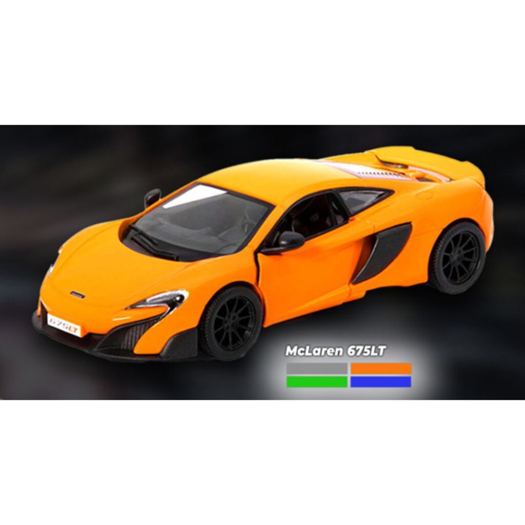Image of 1:36 Orange McLaren 675LT – Sports Car