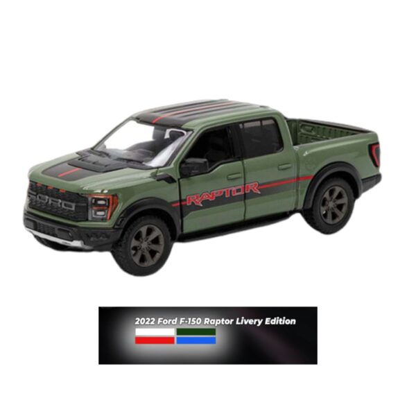 1:46 White Ford F-150 Raptor - Off-Road 660 4042 0