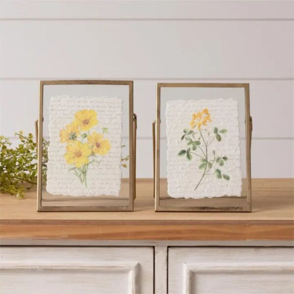 Gold Frames - Yellow Flowers 460 1448 0