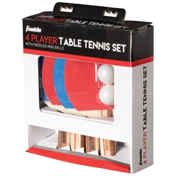 Classic 4 Player Table Tennis Racket Set 650 0568 7