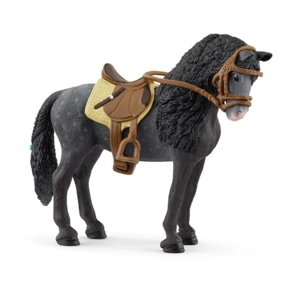 Pura Raza Espanola Mare with Saddle and Bridle