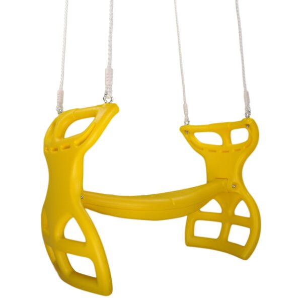 Back to Back Glider Swing Yellow 672 0002 0