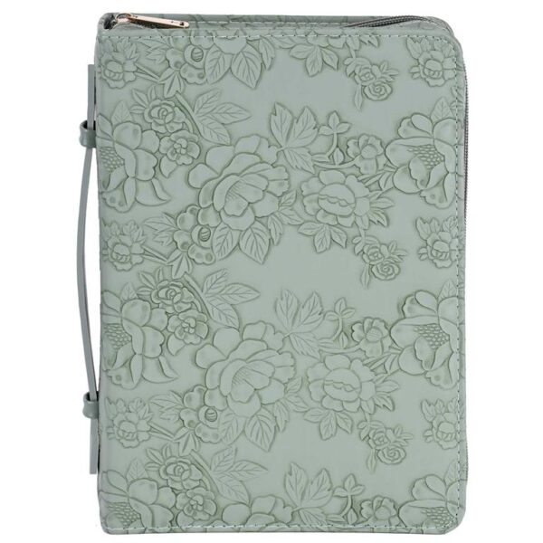 BC: Sculpted Floral Bible Cover 124 0402 0