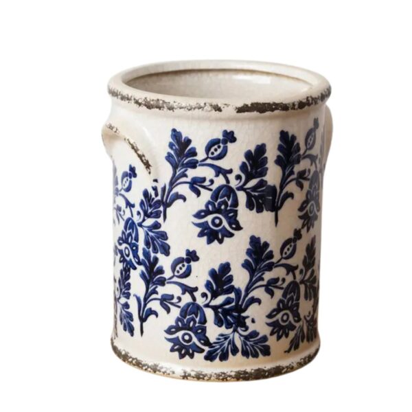 Pottery - Blue Floral, Large 460 1467 0