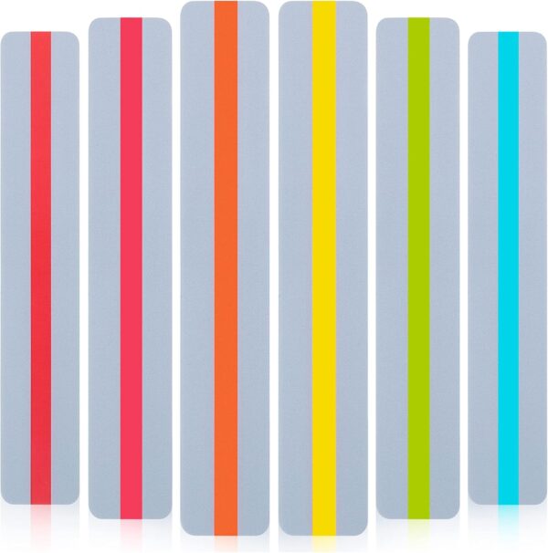 Mr Pen - Guided Reading Strips (Pack 18) - Bright Colors - Dyslexia Reading Stri