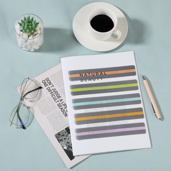 Mr. Pen- Guided Reading Strips (18 Pack) - Yellow - Dyslexia Reading Strips - Image 6