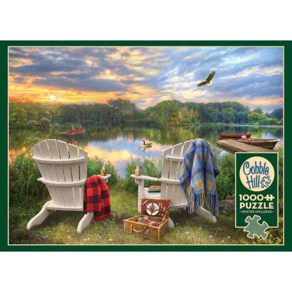 1000 Pc Puzzle - Lakeshore - Image 3