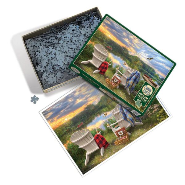 1000 Pc Puzzle - Lakeshore - Image 4