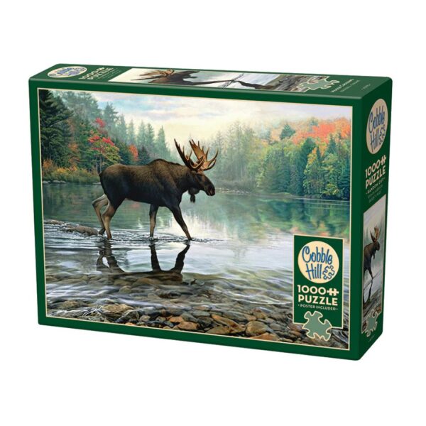1000 Pc Puzzle - Moose Crossing