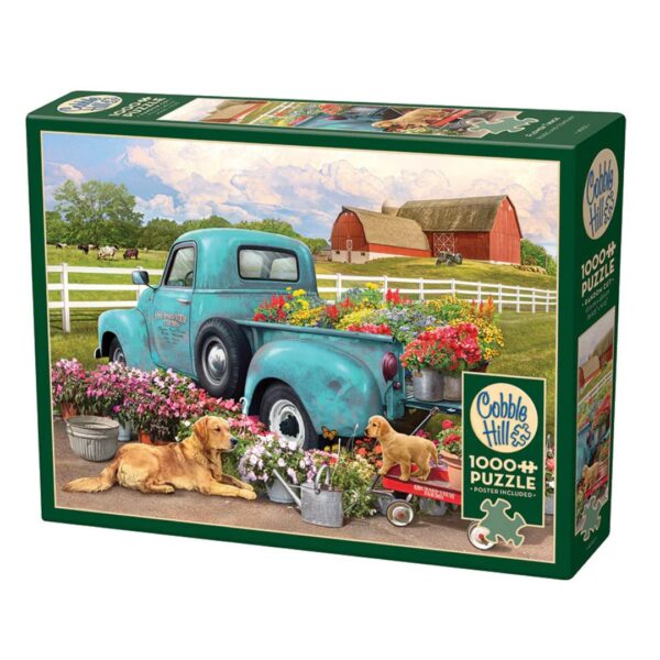 1000 Pc Puzzle - Flower Truck