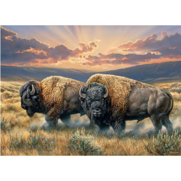 1000 Pc Puzzle - Dusty Plains - Image 2