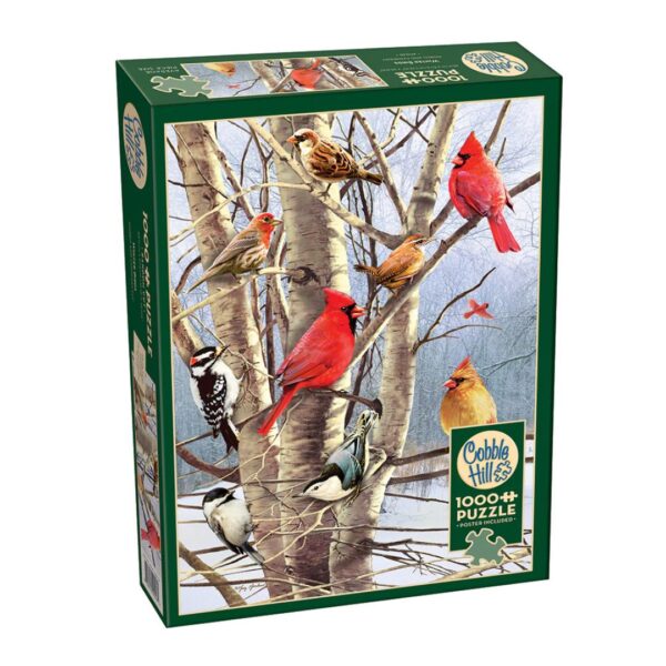 1000 Pc Puzzle - Winter Birds