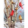 1000 Pc Puzzle - Winter Birds - Image 2