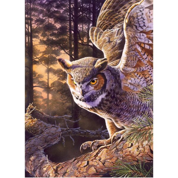 1000 Pc Puzzle - Evening Hunter - Image 2