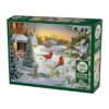 1000 Pc Puzzle - Sunset Cardinals